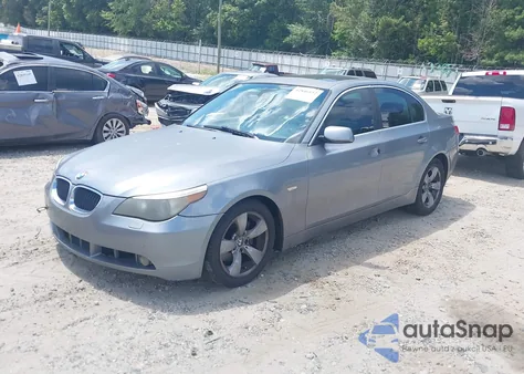 2005 BMW 530I z USA, uszkodzony, nr VIN WBANA73535B817653